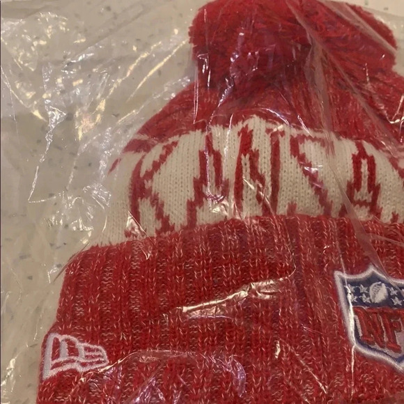 Kansas City Chiefs NFL Hat Knit Beenie Hat New - Picture 6 of 8